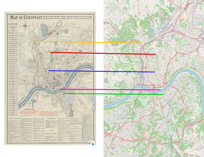 georeferencing problem specification